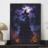 Halloween Diamond Painting Kit Witch Moon Pumpkins Handmade Diy Painting Home Decoration Painting