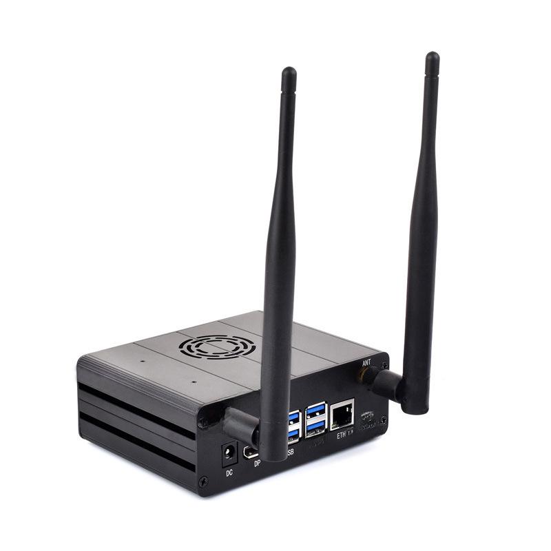 Jetson Orin Mini-Chassis mit Aluminiumlegierungsgehäuse und Kamerahalterung