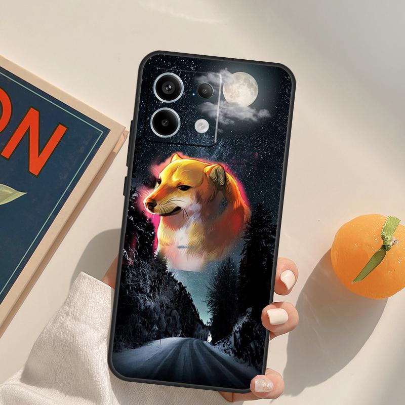 Funny Cheems Doge Funda For Xiaomi Redmi Note 9 10 11 12 13 14 Pro 9S 10S 11S 12S Redmi 13C 10C 12C 14C Case