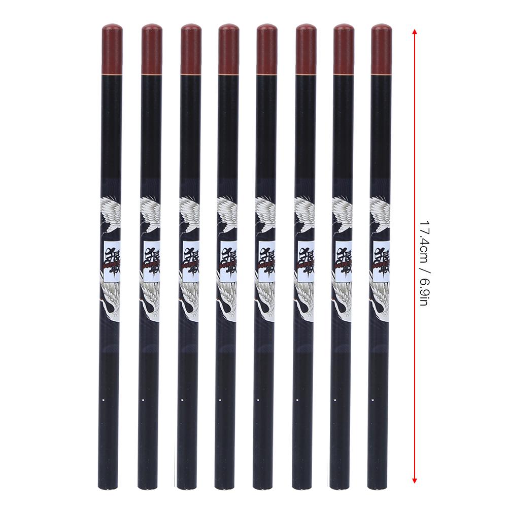 8Pcs Charcoal Pencil Soft Paper Rod Drawing Painting Pen Sketching Tool Art Supplies