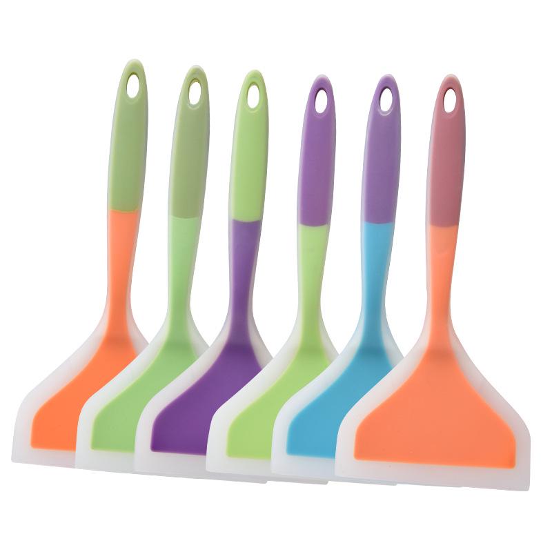 Food-Grade Silicone Non-Stick Tamagoyaki Spatula - High-Temperature Resistant Pancake & Egg Frying Scraper