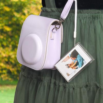 Desktop Photo Case with Strap Film Photo 3-inch Instant Camera Storage Box For Fujifilm Instax Mini 12/11/9/8/7