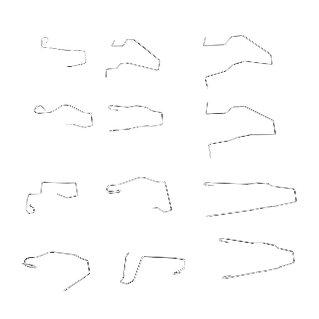 12 STK Festeklemmer for frontlykter Holder for festeklemme for frontlyspærer Universalklemme for frontlykter til bil H1 H3