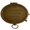 Brass Nautical Quote Compass Motivational It Always Seems Impossible Until It's Done Ships