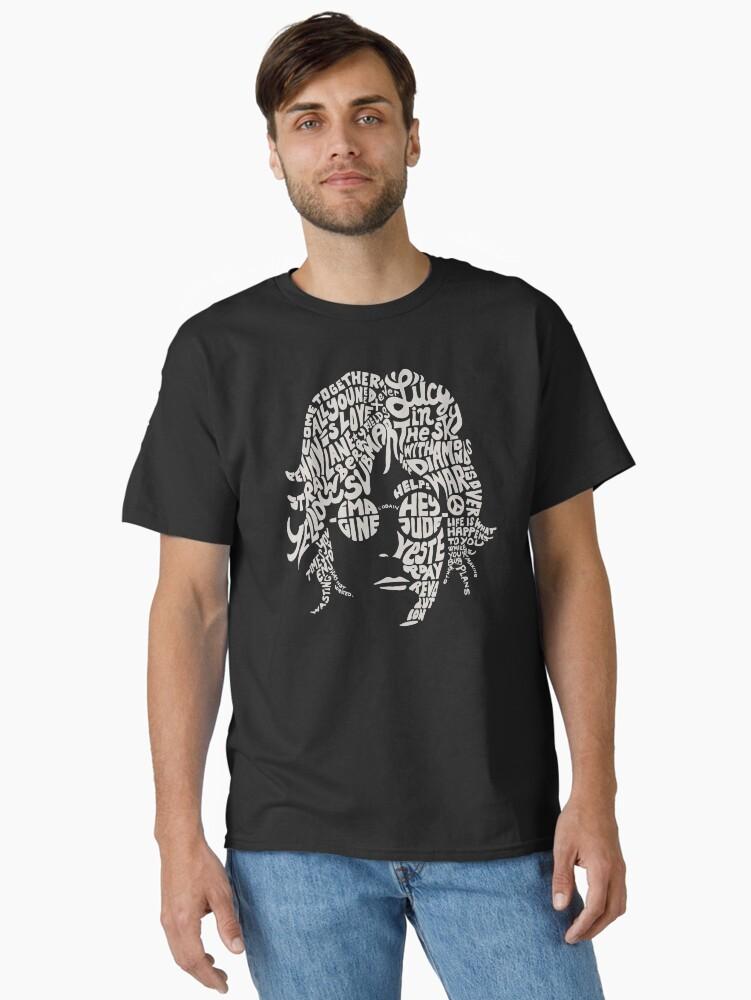 John Lennon Portrait of John Lennon Classic T-Shirt