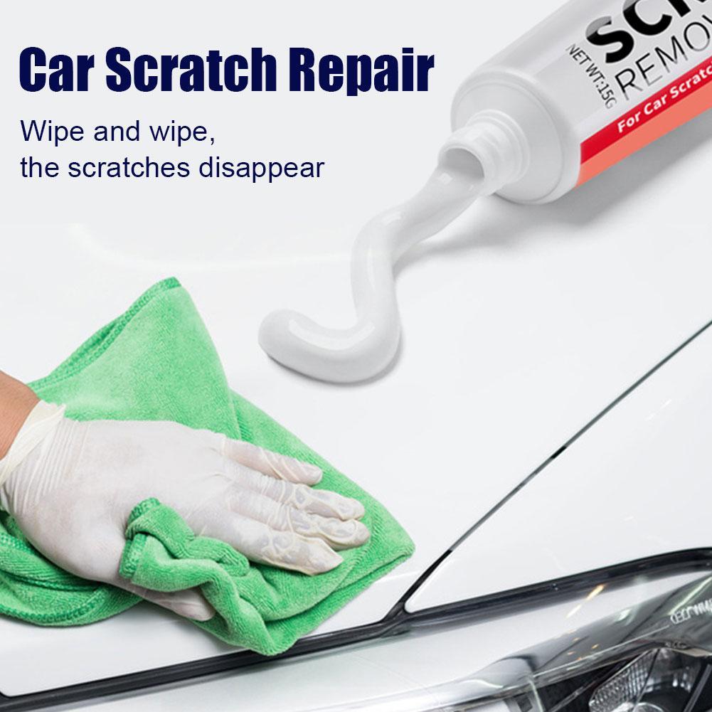 Car Scratch Remover Car Polishing Paste with Sponge, Car Body Paint Care Kit Paint Repair Spray Paint for Car and Motorcycles