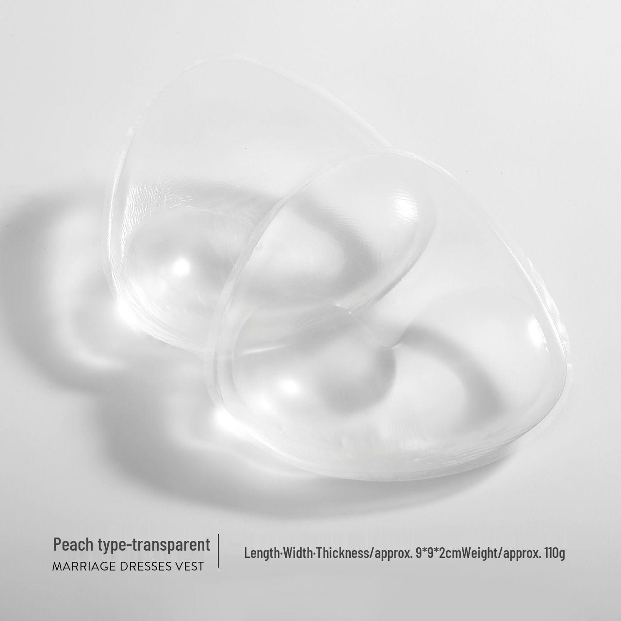 

Водонепроницаемые силиконовые треугольные вставки для бикини-корсета - Самоклеящиеся накладки для груди One Size