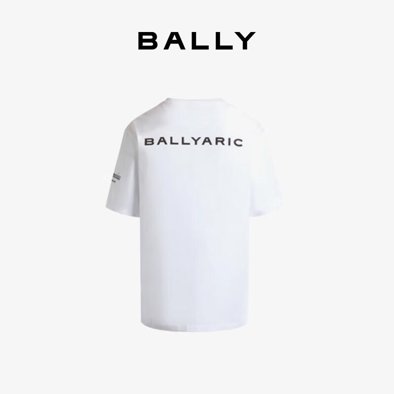 

Bally White Cotton Men s Short Sleeve T-Shirt L