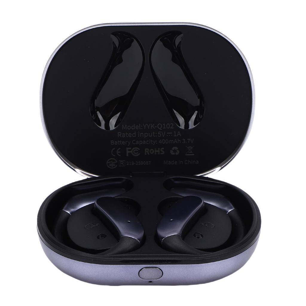 Open Wireless Earphones Smart AI Translation   Earbuds for Music Calls Outdoor Sports