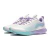 LiNing Youth Sports Trend Durable Lightweight Rebound Low-Top Running Shoes Kids sneaker White Purple YKFS098-6