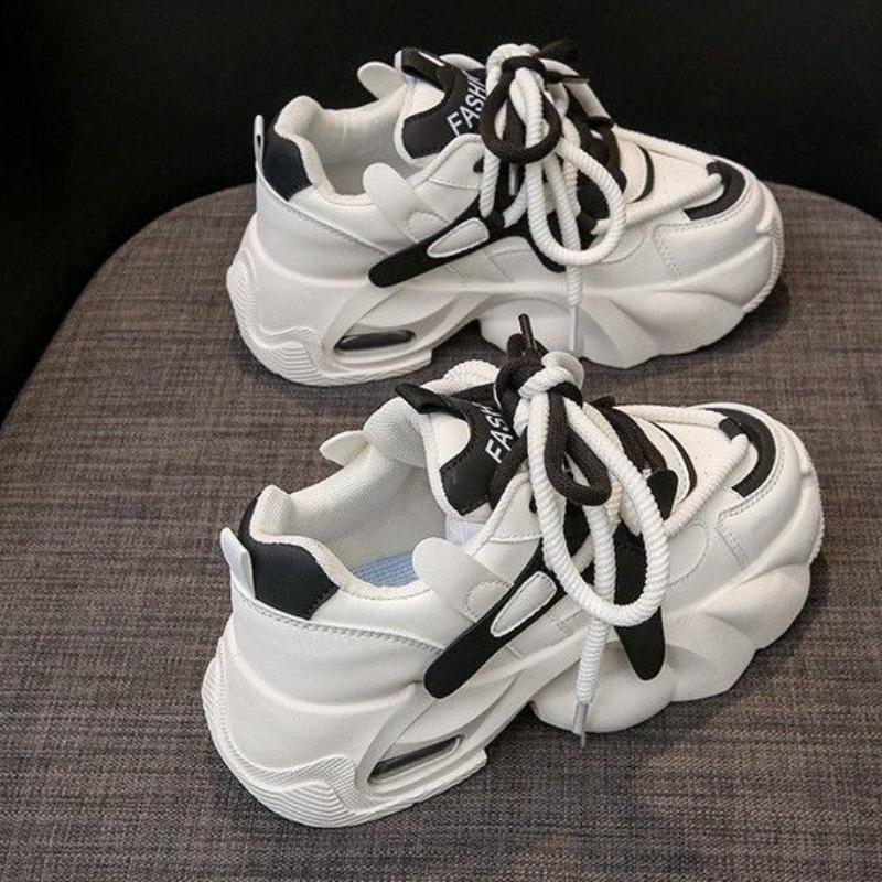 

Women s Korean Style Autumn Thick Soled Sports Shoes, Student Sports Running Shoes, Thick Soled Comfortable Casual Shoes, Fashionable 40