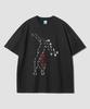 Geulaenpini Dance Emotion Oversized Short Sleeve T-Shirt - Black