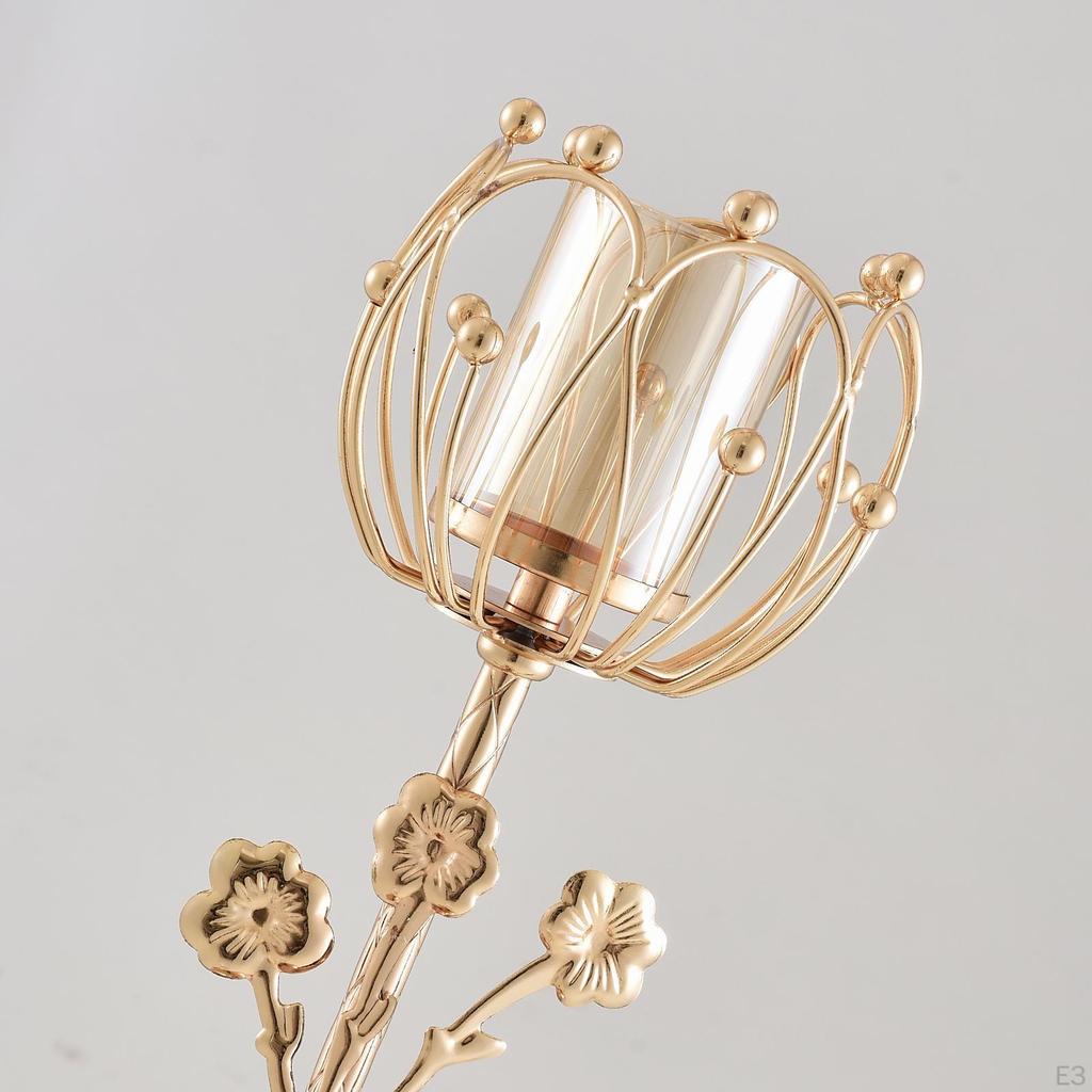 Candle Decor Pillar Tealight Candlestick Holder for Wedding Candelabra, Party Table