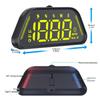 Universal Car HUD Head-Up Display with BeiDou GPS, Altitude, Date, and Colorful Speedometer