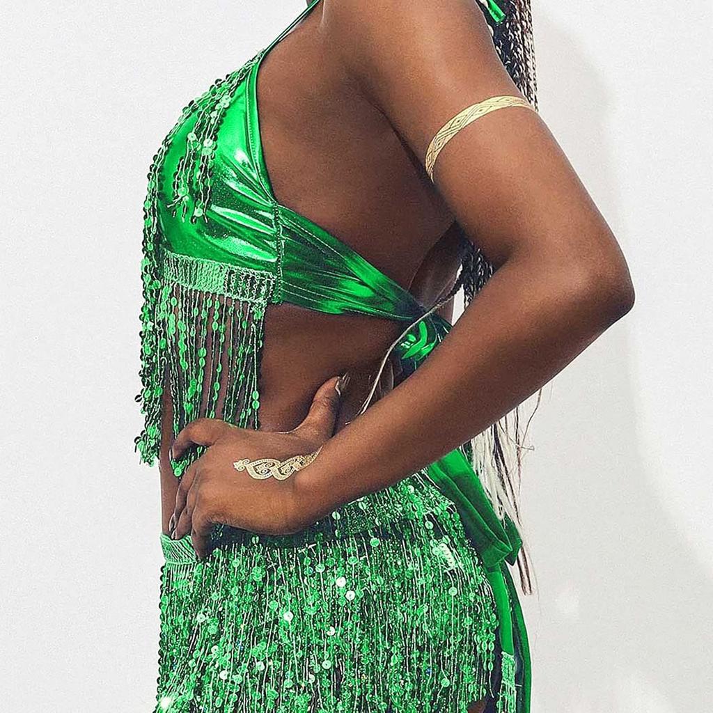Ladies' Performance Tops, Belly Dance Bras, Sexy Stage Fringe Clothes