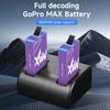 PALO Gopro Max Camera gopro Max Rechargeable Battery+LCD Charger For Gopro Max 360 Action Camera Batteries Accessories gopro