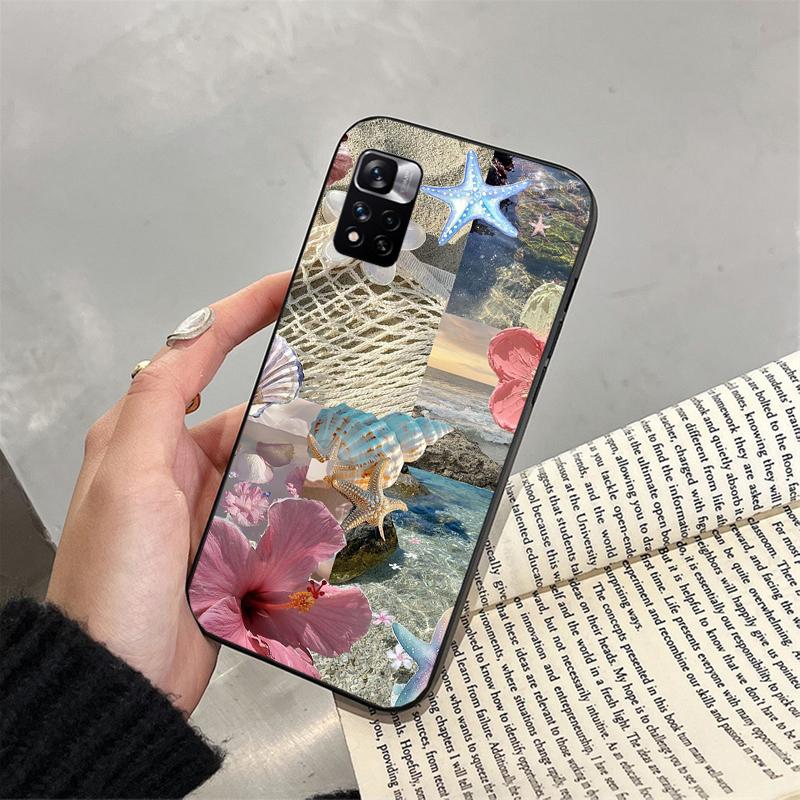 Phone Case For Xiaomi Poco C71 15T 14T Pro Redmi note 15 14 14 13 Pro Redmi A5 15C 13C Shell pearl