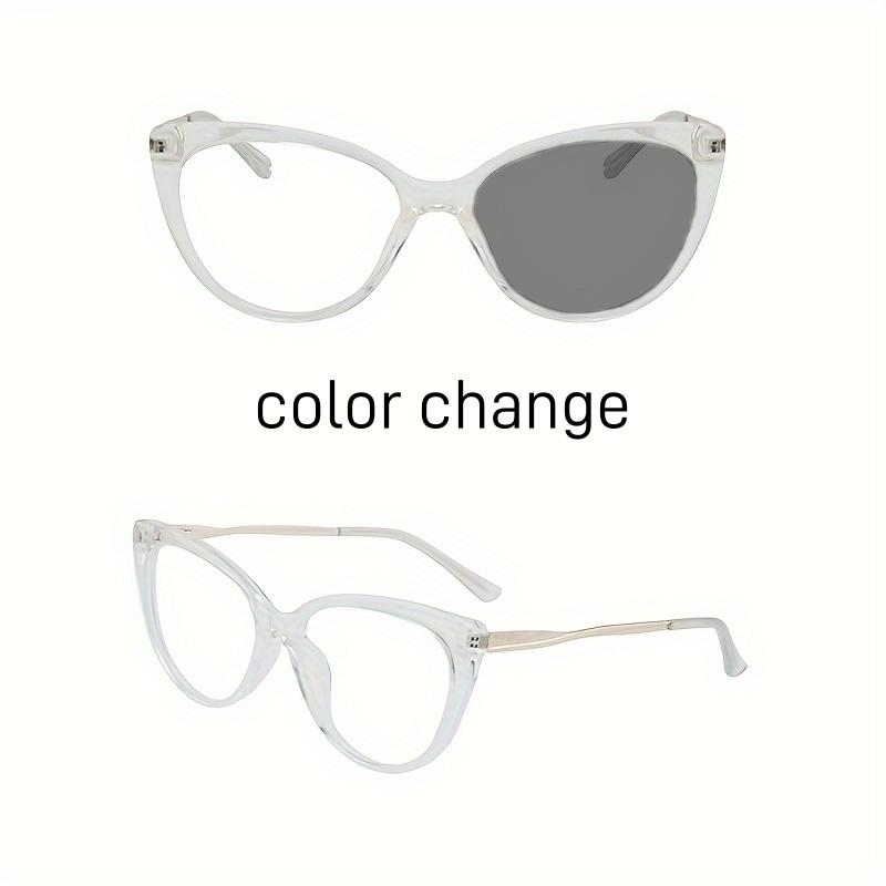 1Pcs New Personalized Ins Style Anti Blue Light Glasses  Cat Eye Frame Women'S Fashionable High-End Glasses