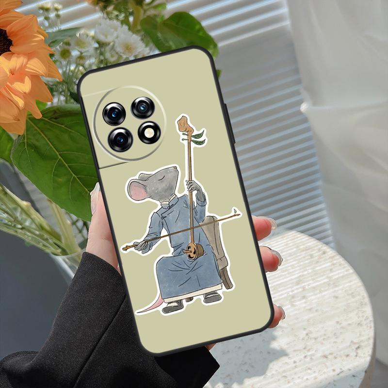 Cute Mouse Axolotl Frog Wizard Case For OnePlus 15R 15 13R 12R 10R 13 13T 12 11 10 10T 8T Nord CE 5 2 3 4 Lite N20 N30 Cover