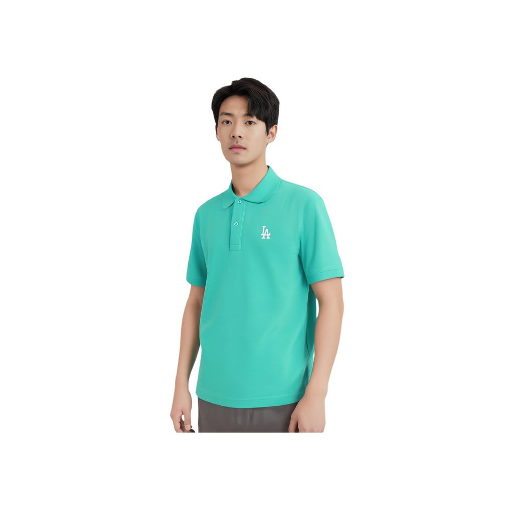 New MLB Polo Shirt Unisex Deep Mint 3APQB0143-07MTD