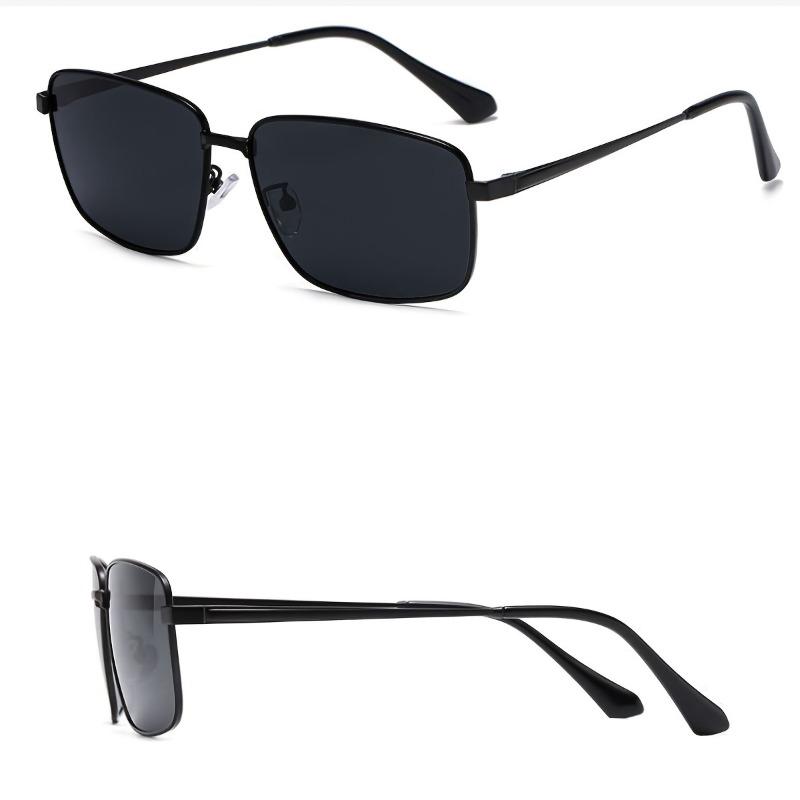 1pc Men's Square Frame Fashion Glasses Retro Fashion Glasses for Parties Photo Props Daily Accessories Stylish Glasses