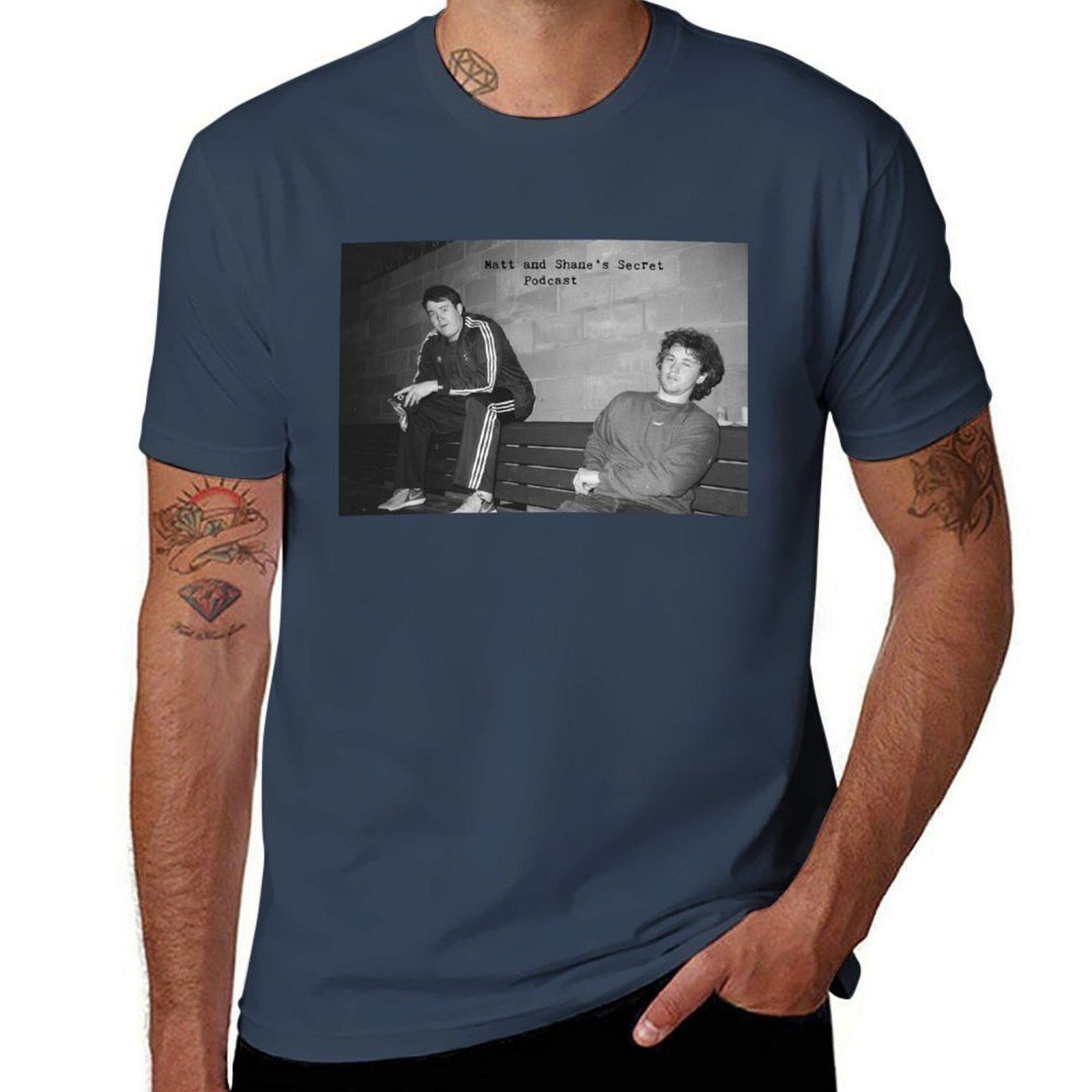 Matt And Shanes Secret Podcast Tshirt Festive Simple Tshirt S