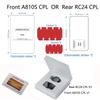 For 70mai Dash Cam A810s CPL Filter HD Lens Dust Protection Anti Glare CPL Filter for 70mai RC24 Rear Camera CPL Filter