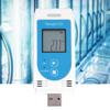 Akozon Thermometer Hygrometer USB Temperature Data Logger To LCD USB Recorder Indicator Temperature Recorder for PDF GSP Data Logger Recorder 32000