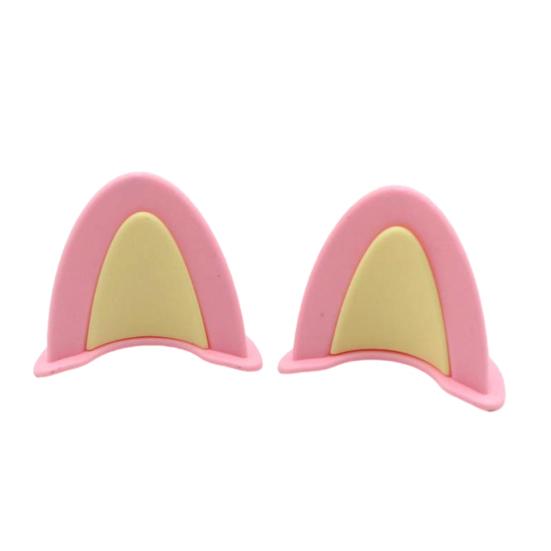 Motorcycle Helmet Ears Decorations Vibrant Color Compact Size Easy To Install Novelty Ears Adorable Helmet Accessories