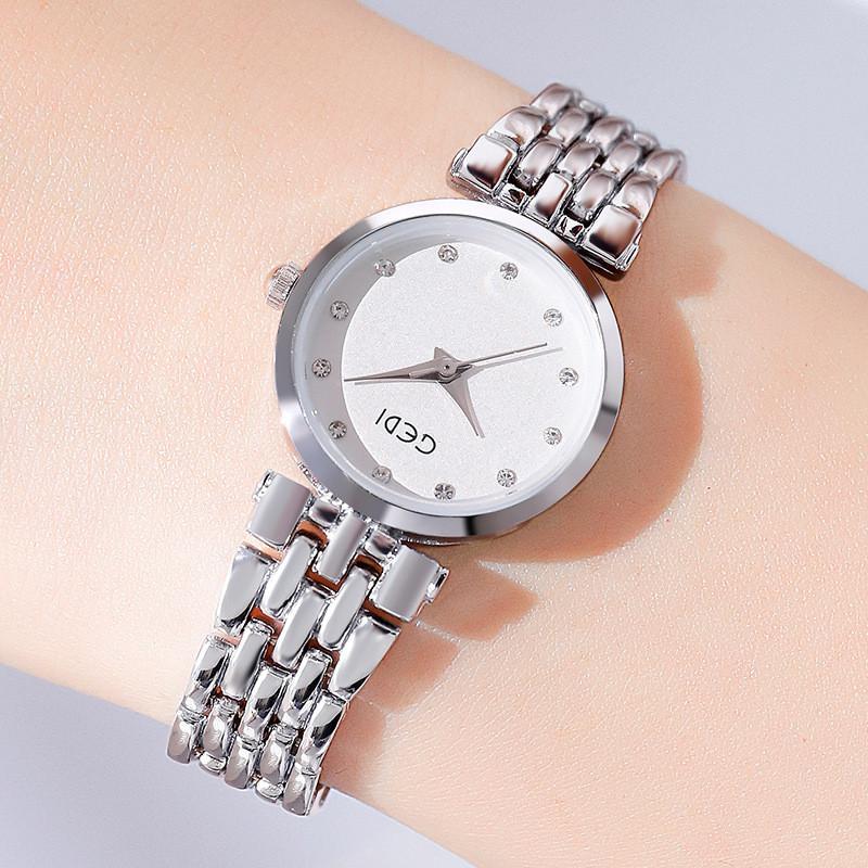 

Gedi Fashion Watch For Women With Quartz Movement Waterproof Casual Leather Band For Daily Wear белый