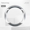 Car Steering Wheel Cover Winter Plush Warm and Cute New High-End Car Anti-Slip Sweat-Absorbent D-Shaped Handle Cover