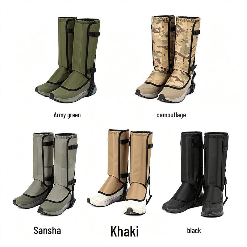 Outdoor Schlangenschutz & Wander-Knieschoner - Schnee-Gamaschen & Beinschützer