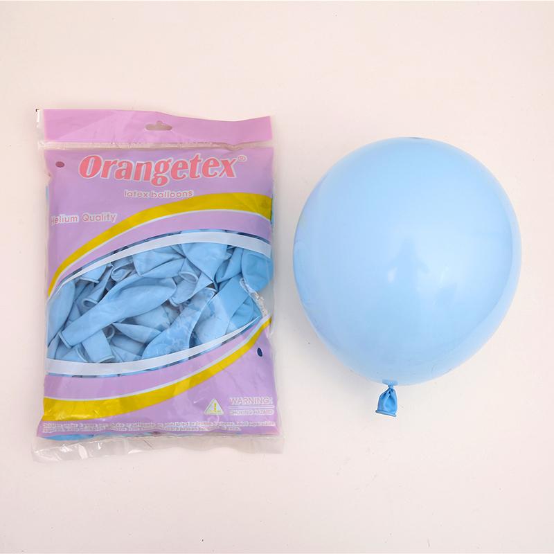 Orangetex 12 Inch Round Latex Helium Balloon Party Decoration Macaron Pastel Color Balloons