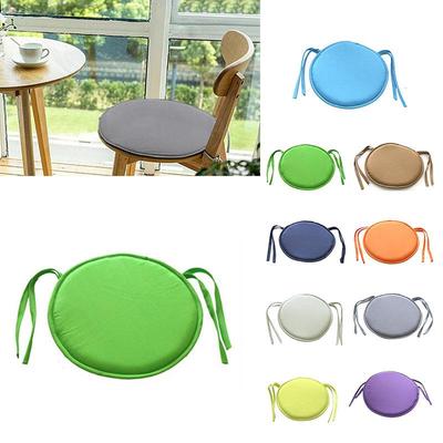 Home Use Thick Circular Cushion Sponge Cushion Chair Strap Cushion Simple Fabric Dining Chair Round Stool Cushion Fart Cushion