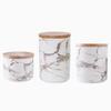 Scandinavian ceramic jars sealed jars for food storage seasoning boxes grain storage containers dried fruit coffee candy jars