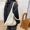 Women Large Capacity Shopper Totes Ladies Beach Travel Bag Vintage Hollow Woven Underarm Shoulder Bag