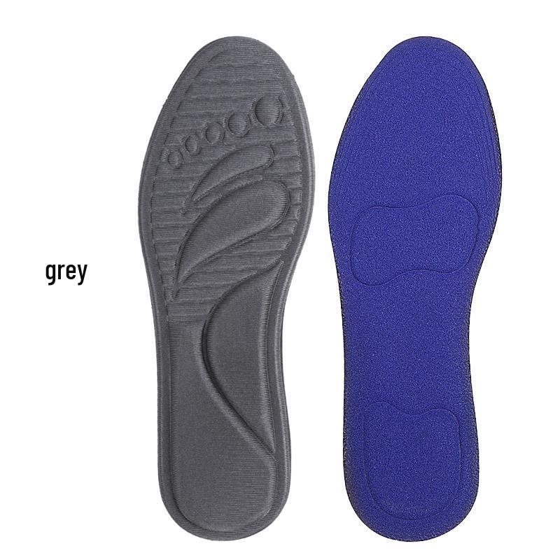 Elastic Shock-Absorbing Breathable Cuttable Sports Shoe Insoles