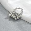 2025 New Fashion Style Women's Jewelry, Geometric Exaggerated Metal Design Ring Versatile Opening Adjustment