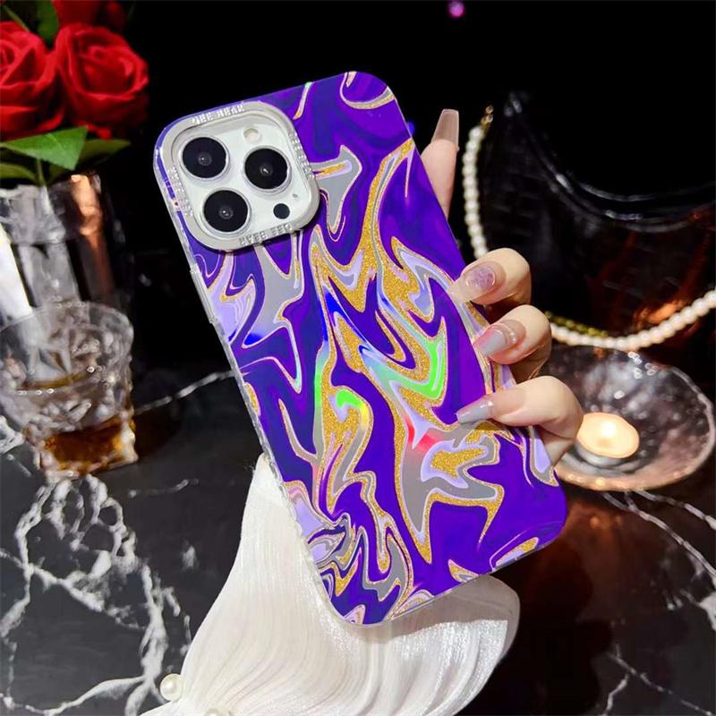 Luxusní módní pouzdro na telefon zlacené geometrické řady pro iPhone 14 13 12 11 Pro Max galvanicky pokovený rámeček objektivu pro iPhone 14 13 12 11