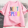Nettspend T-Shirt Tee Tour Merch Y2k Kleidung Unisex Lässiges Hip Hop T-Shirt Unisex Kurzarm T-Shirt Tees Y2k Grafik T-Shirt