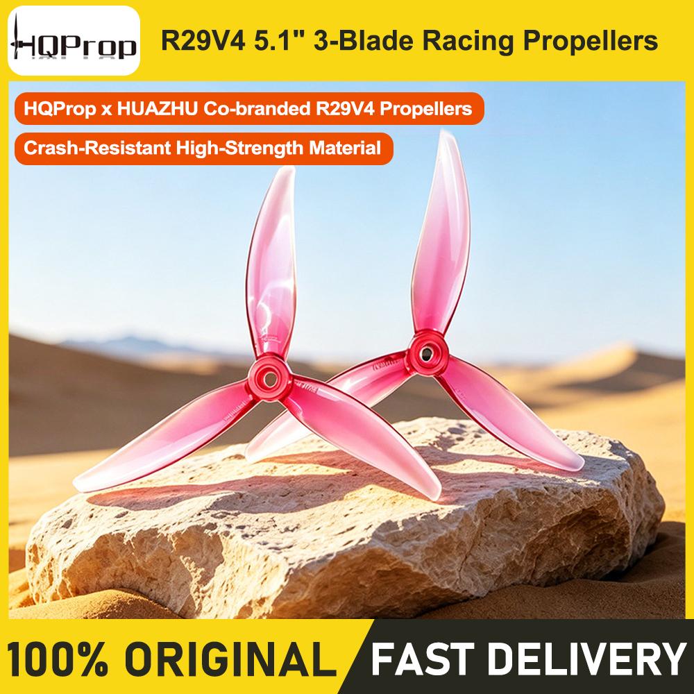 HQProp R29 V4 HZFPV 5.1 Inch 3-Blade Racing Propeller 2CW+2CCW for FPV Racing Drone