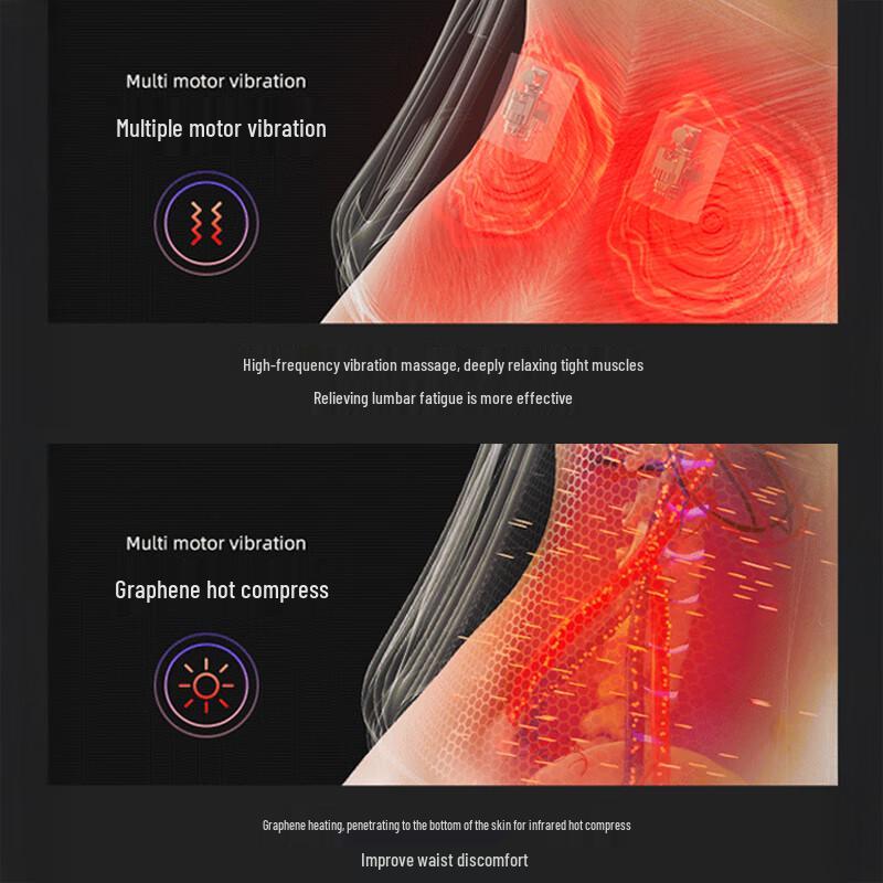 Lenovo Lumbar & Back Massager Cushion