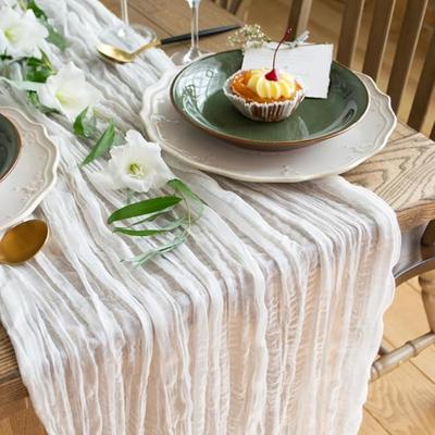 2 Adet Masa Örtüsü Bahar Paskalya Tülbent Masa Örtüsü 90x180cm Tülbent Masa Örtüsü Boho Rustik Tülbent Masa Örtüsü Düğün Bebek Duşu Doğum Günü
