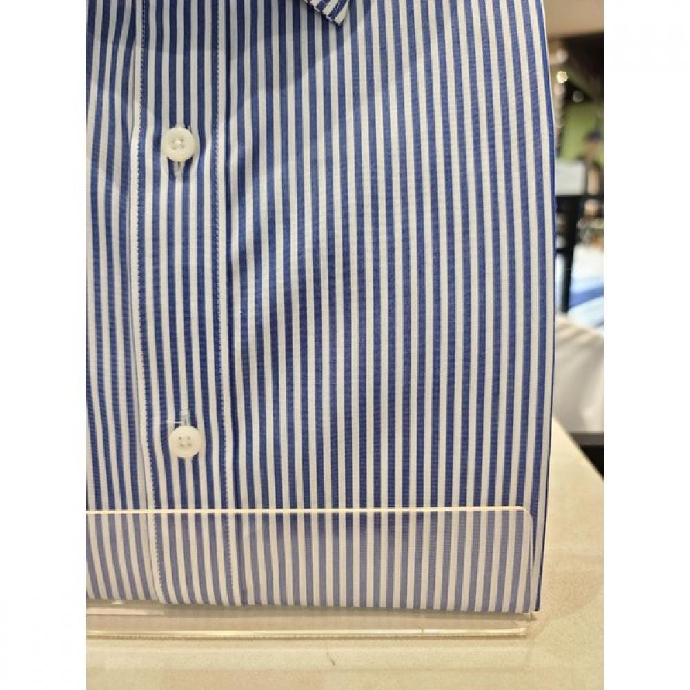 Countess Mara 23fw Slim Fit Long Sleeve Cotton Blend Stripe Semi Wide Shirt Cdh3p51002n008k