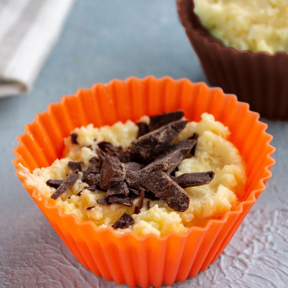 6x Silicone Muffin Cups for Baking Muffins