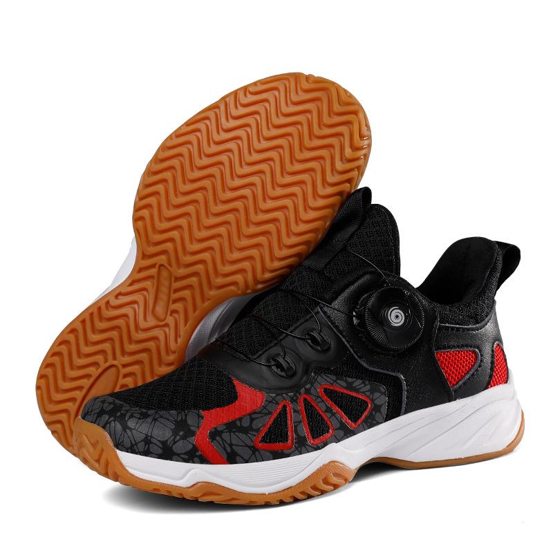 Children's badminton shoes, boys and girls summer breathable mesh student training shoes lightweight non-slip tennis shoes