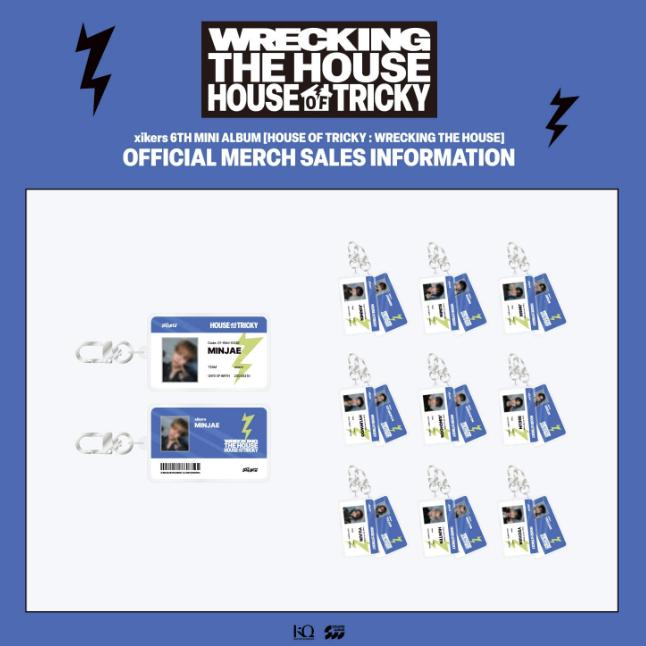 

Pre-order xikers POP-UP HOUSE OF TRICKY: WRECKING THE HOUSE Random Acrylic ID Key Ring Random 1ea