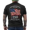 250 let nezávislosti Amerika 250. výročí Vlastenecké NA ZADKU Tričko Unisex