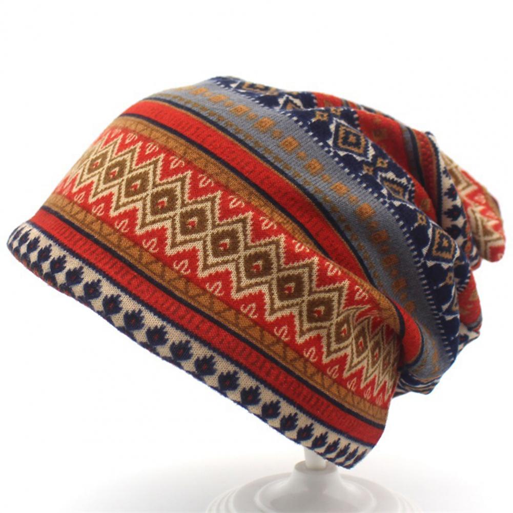Hohe Elastizität Schicke Randlose Skullies Beanie Nackenschutz Herren Damen Hut Stricken für Outdoor