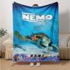 Custom 1pc Ocean Adventure Nemo Blanket, Soft And Comfortable Blanket, Casual Warm, Camping Travel Blanket, Birthday Gift Q910147